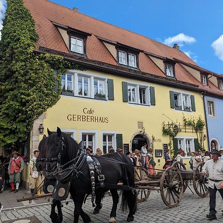Hotel Gerberhaus โรเทนบวร์ก อ็อบ แดร์เทาเบอร์ ภายนอก รูปภาพ