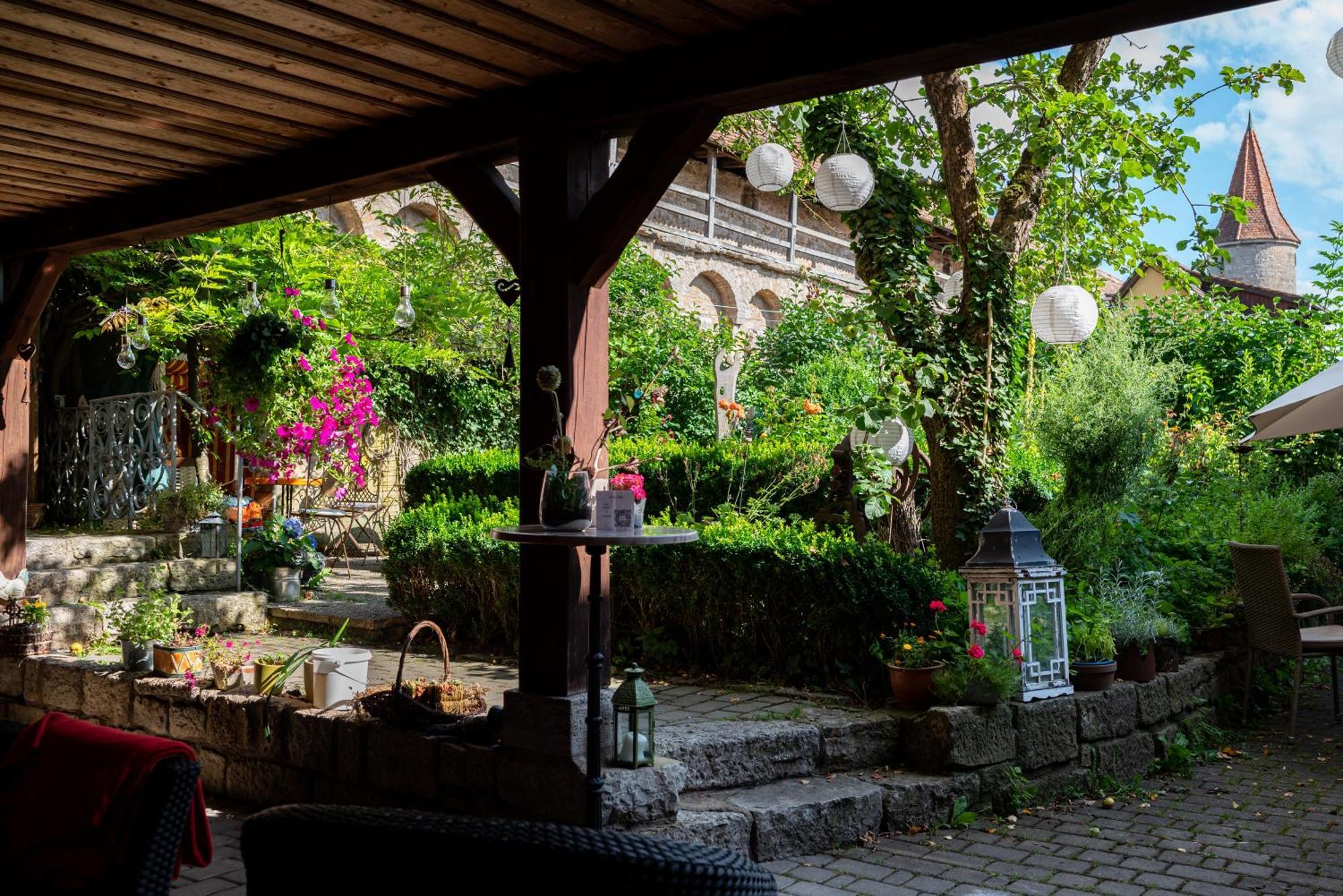 Hotel Gerberhaus โรเทนบวร์ก อ็อบ แดร์เทาเบอร์ ภายนอก รูปภาพ
